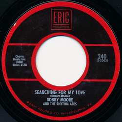 Bobby Moore & The Rhythm Aces / Billy Stewart Searching For My Love / Cross My Heart Vinyl 7" USED