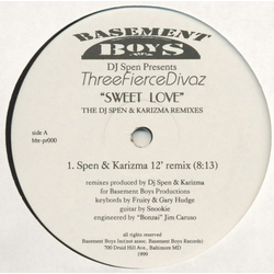DJ Spen / Fierce (2) Sweet Love (The DJ Spen & Karizma Remixes) Vinyl 12" USED