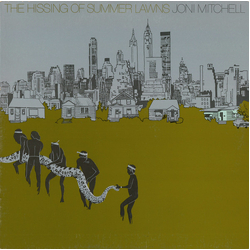 Joni Mitchell The Hissing Of Summer Lawns Vinyl LP USED