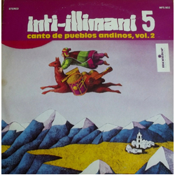 Inti Illimani Inti-Illimani 5 - Canto De Pueblos Andinos, Vol. 2 Vinyl LP USED