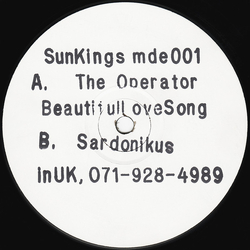 SunKings The Operator Vinyl 12" USED