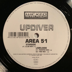 Updiver Area 51 Vinyl 12" USED