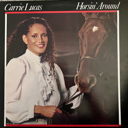 Carrie Lucas Horsin' Around Vinyl LP USED