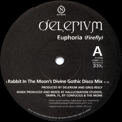 Delerium Euphoria (Firefly) Rabbit In The Moon Mixes Vinyl 12" USED