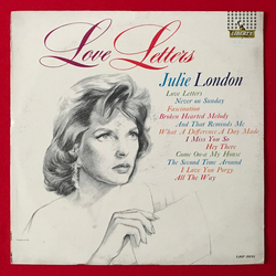 Julie London Love Letters Vinyl LP USED