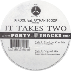 DJ Kool / Fatman Scoop It Takes Two Vinyl 12" USED
