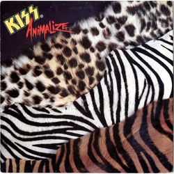 Kiss Animalize Vinyl LP USED