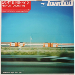 Jaimy & Kenny D. Keep On Touchin' Me Vinyl 12" USED