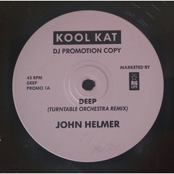 John Helmer Deep (Turntable Orchestra Remix) Vinyl 12" USED