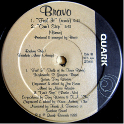 Bravo Can't Stop Vinyl 12" USED