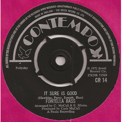 Fontella Bass It Sure Is Good / I'm Leaving The Choice To You Vinyl 7" USED
