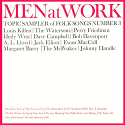 Various Men At Work - Topic Sampler Of Folk Songs Number 3 Vinyl LP USED