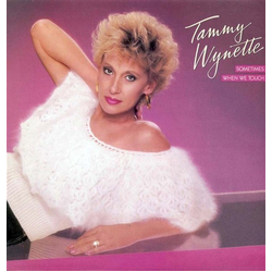 Tammy Wynette Sometimes When We Touch Vinyl LP USED