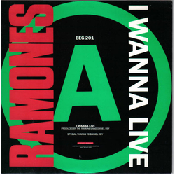 Ramones I Wanna Live Vinyl 7" USED