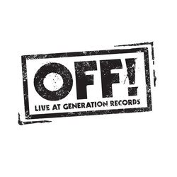 OFF! Live At Generation Records Vinyl 7" USED
