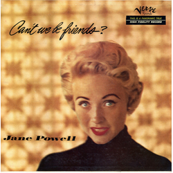 Jane Powell Can't We Be Friends? Vinyl LP USED