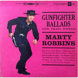 Marty Robbins Gunfighter Ballads And Trail Songs Vinyl LP USED