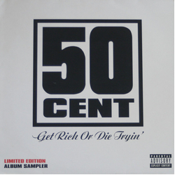 50 Cent Get Rich Or Die Tryin' Vinyl 12" USED