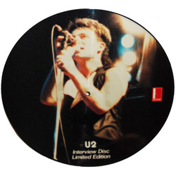 U2 Interview Disc Limited Edition Vinyl LP USED