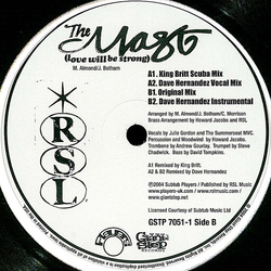 RSL The Mast (Love Will Be Strong) (US Mixed By King Britt & Dave Hernandez) Vinyl 12" USED