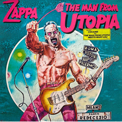 Frank Zappa The Man From Utopia Vinyl LP USED
