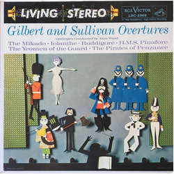 Gilbert & Sullivan / Alan Ward (6) Overtures Vinyl LP USED
