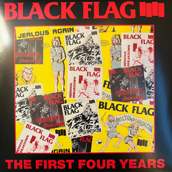 Black Flag The First Four Years Vinyl LP USED