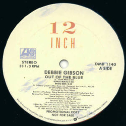 Debbie Gibson Out Of The Blue Vinyl 12" USED