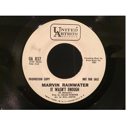 Marvin Rainwater It Wasn’t Enough Vinyl 7" USED