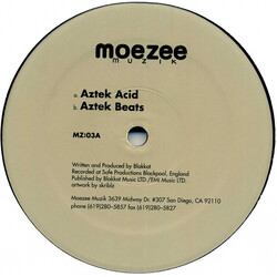 Blakkat Aztek Acid USED VINYL 12INCH 45 RPM