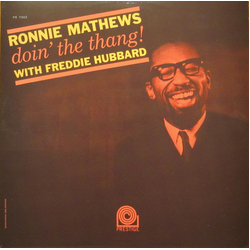 Ronnie Mathews / Freddie Hubbard Doin' The Thang! Vinyl LP USED