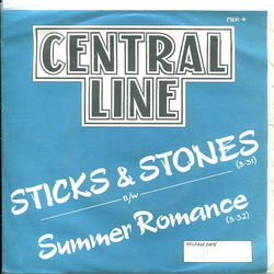 Central Line Sticks & Stones Vinyl 7" USED
