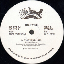 The Twins (6) In The Year 2525 USED VINYL 12INCH 33 S RPM SINGLE PROMO STEREO