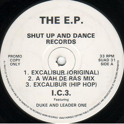 I.C.3. / MC Duke / DJ Leader 1 The E.P. Vinyl 12" USED