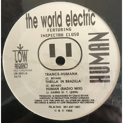The World Electric / Inspectah Cluso Human Vinyl 12" USED