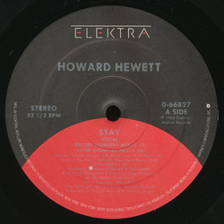 Howard Hewett Stay Vinyl 12" USED