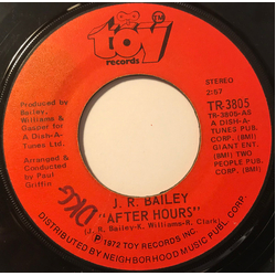 J.R. Bailey After Hours / Heaven On Earth Vinyl 7" USED