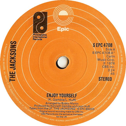 The Jacksons Enjoy Yourself Vinyl 7" USED