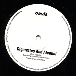 Oasis Cigarettes & Alcohol Vinyl 12" USED