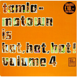 Various Tamla-Motown Is Hot, Hot, Hot!  Volume 4 Vinyl LP USED