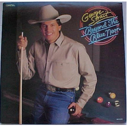 George Strait Beyond The Blue Neon Vinyl LP USED