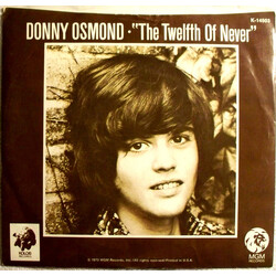 Donny Osmond The Twelfth Of Never USED VINYL 7INCH SINGLE 45 RPM