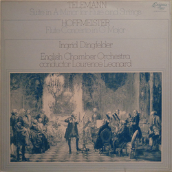 Georg Philipp Telemann / Franz Anton Hoffmeister / Ingrid Dingfelder / English Chamber Orchestra / Lawrence Leonard Suite In A Minor For Flute And Str