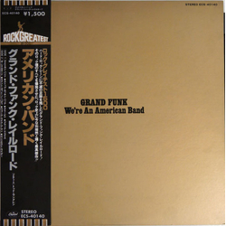 Grand Funk Railroad We're An American Band Vinyl LP USED