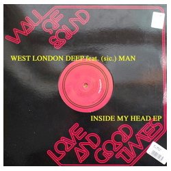 West London Deep / (sic). Man Inside My Head Vinyl 12" USED