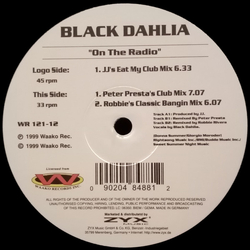 Black Dahlia On The Radio Vinyl 12" USED