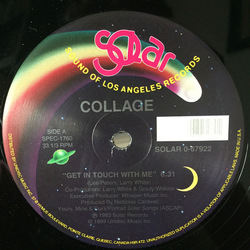 Collage US Get In Touch With Me Vinyl 12" USED