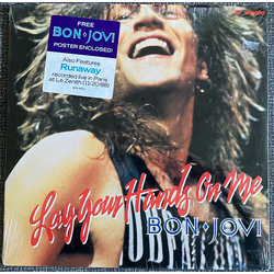Bon Jovi Lay Your Hands On Me Vinyl 12" USED