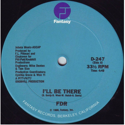 FDR (2) I'll Be There Vinyl 12" USED