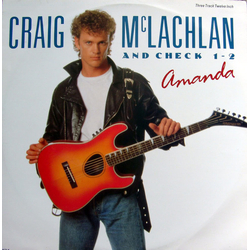 Craig McLachlan & Check 1-2 Amanda Vinyl 12" USED
